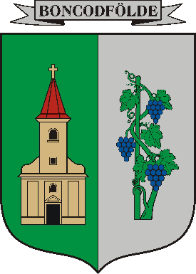 Boncodfölde címere