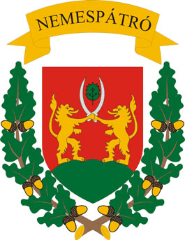 Nemespátró település címere Nemespátró címere
