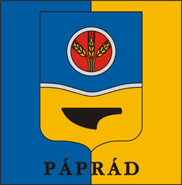 Páprád címere